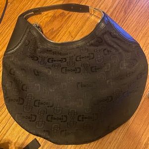 Gucci punchcloth hobo bag